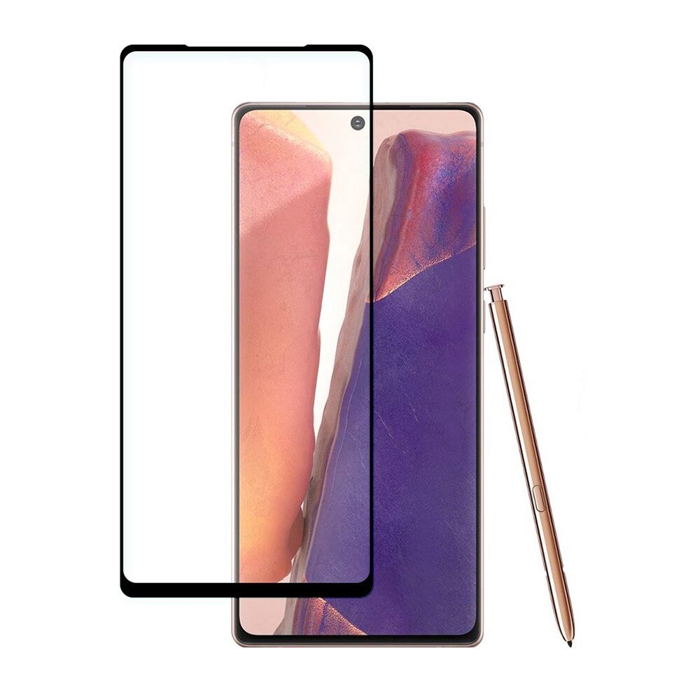Folie Sticla Flexibila Wozinsky pentru Samsung Galaxy Note 20, Full Cover, 9H, Negru