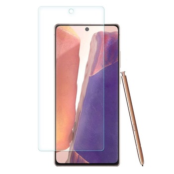 Folie Sticla Flexibila Wozinsky pentru Samsung Galaxy Note 20, 0.15mm, Transparenta Folie Sticla Flexibila Wozinsky pentru Samsung Galaxy Note 20, 0.15mm, Transparenta