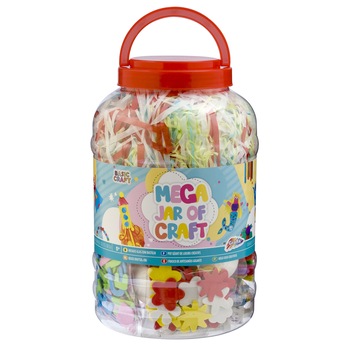 Set de creatie intr-un borcan, Grafix, 29 x 18 x 18 cm, capac rosu Set de creatie intr-un borcan, Grafix, 29 x 18 x 18 cm, capac rosu
