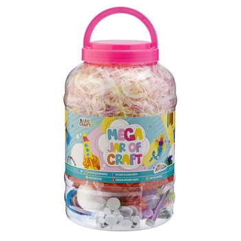 Set de creatie intr-un borcan, Grafix, 29 x 18 x 18 cm, capac roz Set de creatie intr-un borcan, Grafix, 29 x 18 x 18 cm, capac roz