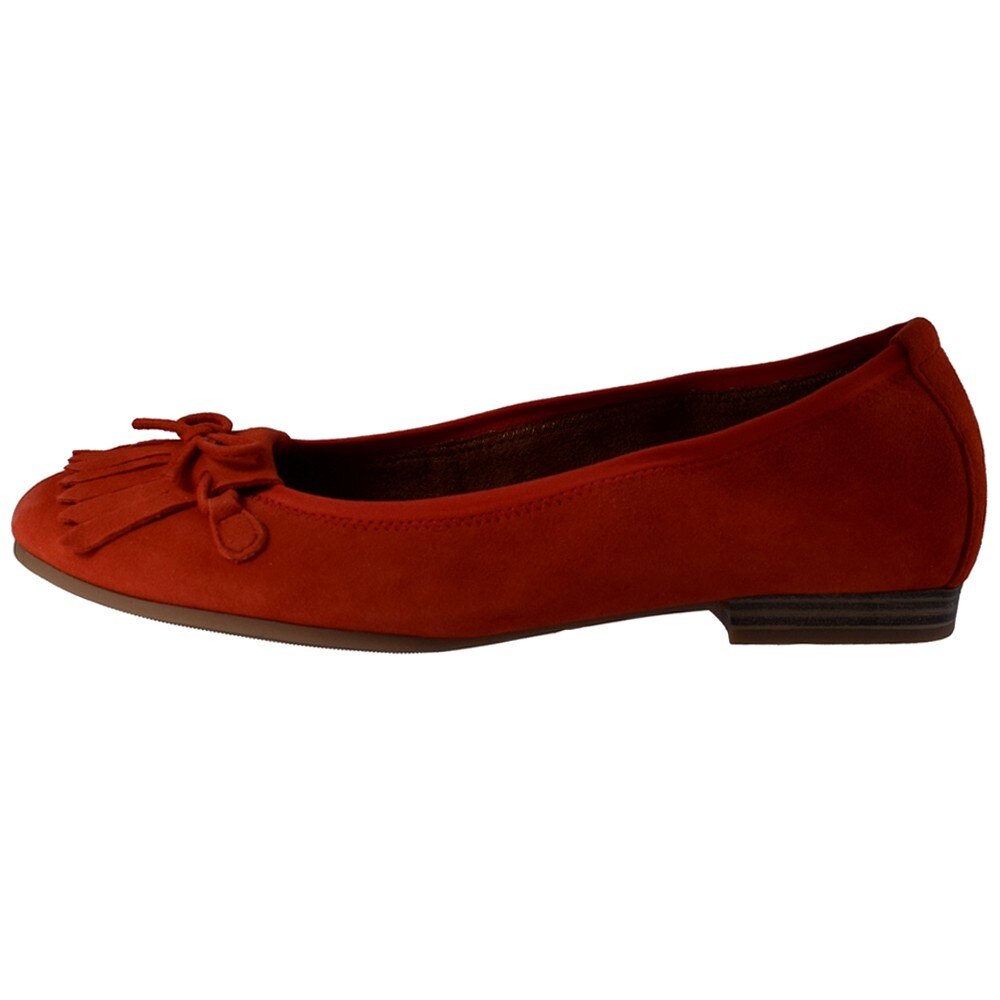 Balerini dama, din piele naturala, Tamaris, 1-24232-24-37-O-10, corai, Corai