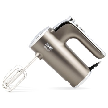 Mixer de mana Zass ZHM 07, 400 W, 6 viteze + Turbo, Gri Mixer de mana Zass ZHM 07, 400 W, 6 viteze + Turbo, Gri