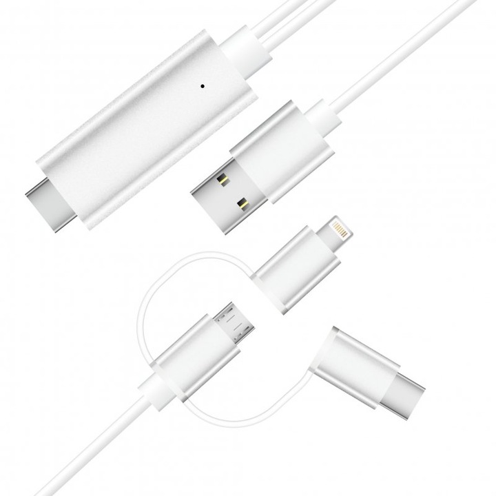 Cablu adaptor HDMI WIFI AV LD6M-3M, Mirascreen, IOS Iphone/Android
