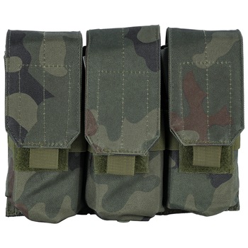 Port Incarcator Triplu M4/M16 Woodland P. GFC Tactical Port Incarcator Triplu M4/M16 Woodland P. GFC Tactical