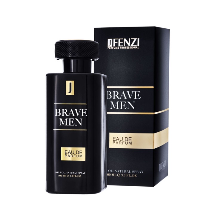 Парфюм за мъже jFenzi, BRAVE MEN, 100 мл