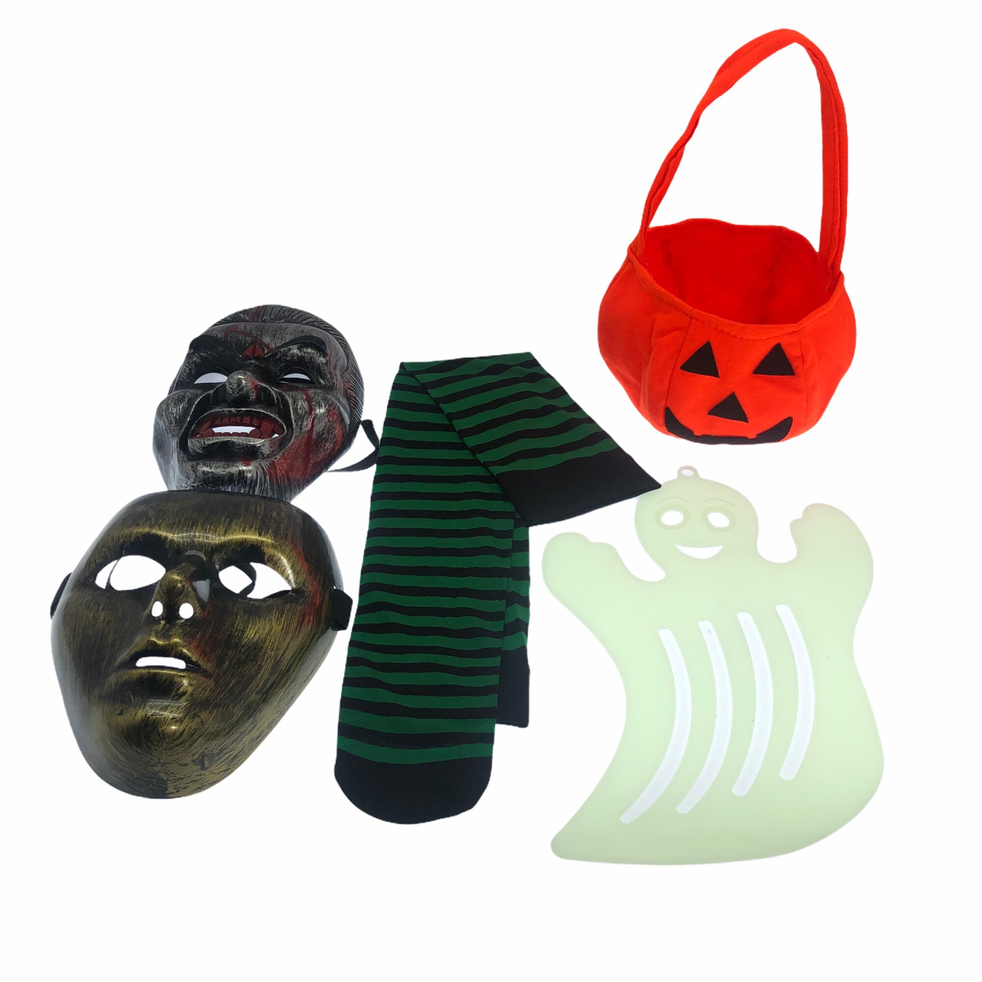 Set Atelier 5 accesorii pentru petrecerile de Halloween, Plastic