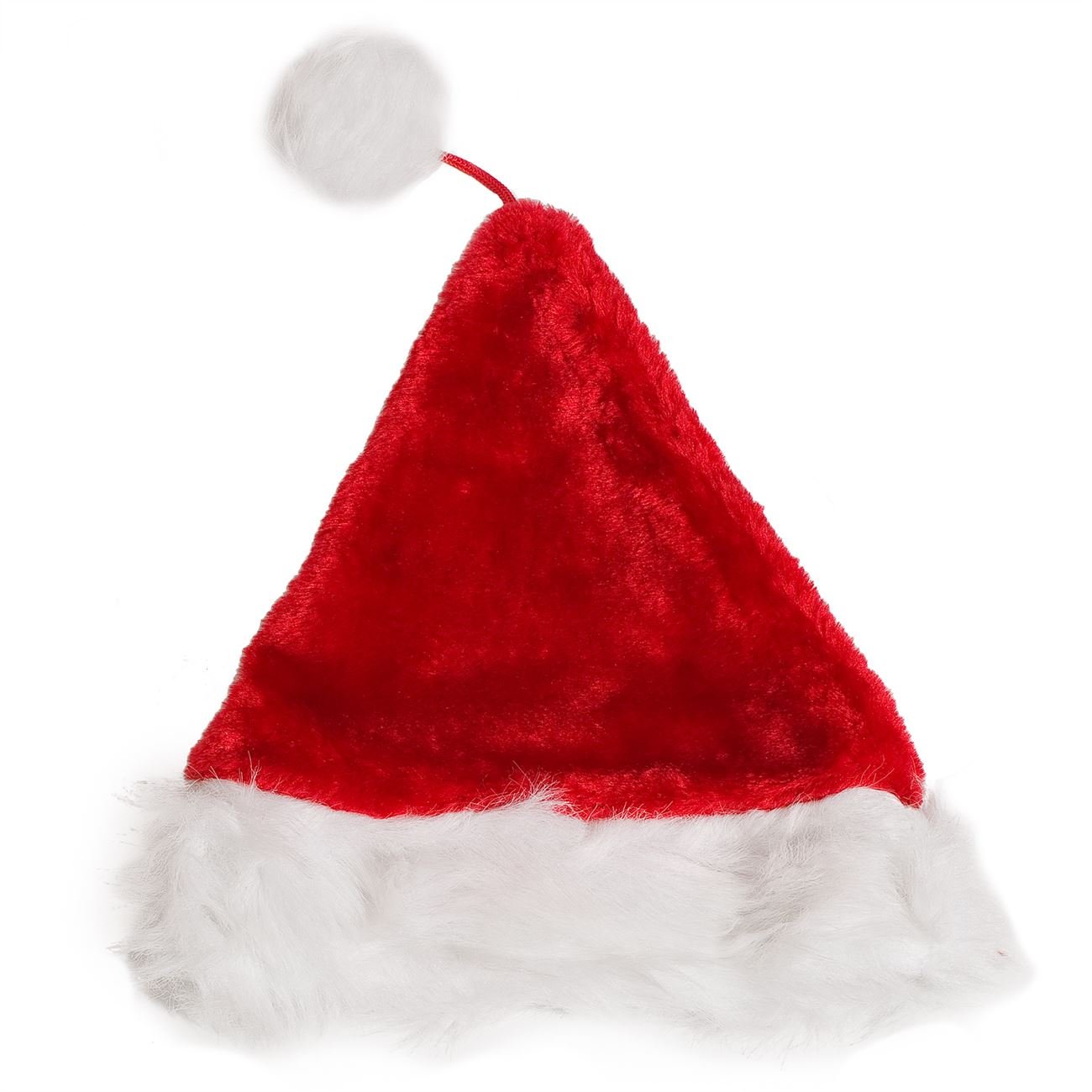 Caciula Mos Craciun ornamentala, 17 cm