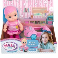 papusa maia mini cu masinuta face sunete si merge imagen 8_0_
0