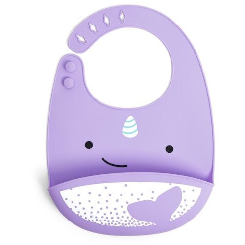 Bavetica Skip Hop de Silicon Fold & Go Zoo Balena