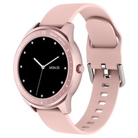 ceas smartwatch isp super 5 fullscreen and fulltouch color oled display notificari telefon ip67 monitorizare puls si bataile inimii moduri multi-sport monitorizare ciclu menstrual interfete multiple si diverse functii rose gold silicon imagen 21_0_
0