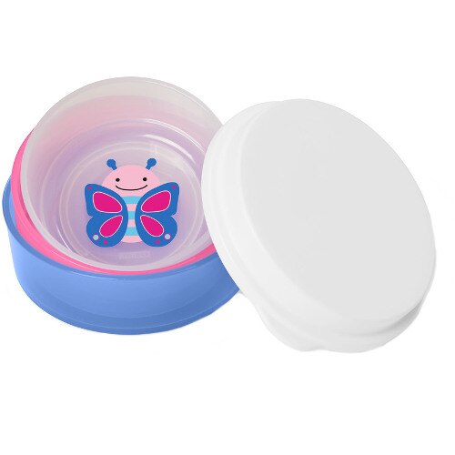 Set Skip Hop Boluri Anti-alunecare pentru Servire - Fluture