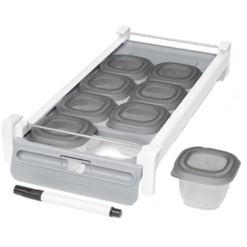 Set Skip Hop Tava Glisanta si Recipiente pentru Depozitare Usoara Gri Set Skip Hop Tava Glisanta si Recipiente pentru Depozitare Usoara Gri