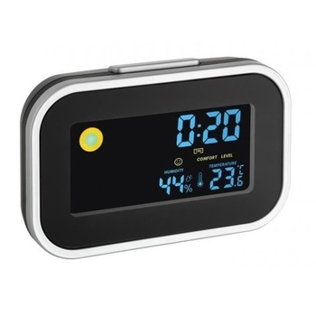 Termo-higrometru cu ceas si alarma TFA 60.2015 Termo-higrometru cu ceas si alarma TFA 60.2015