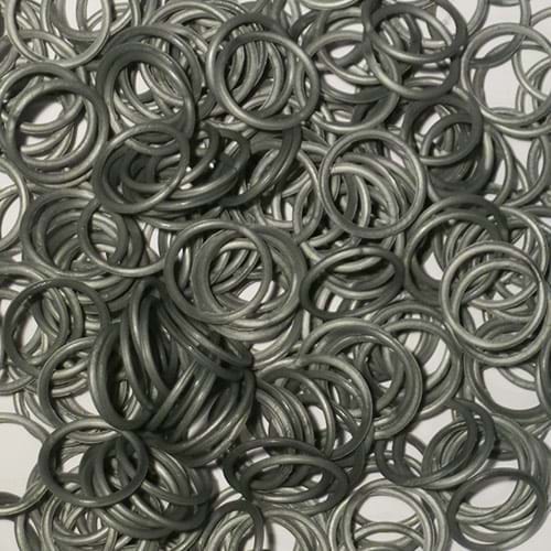 Set Rainbow Loom 300 Elastice Argintiu Metalic