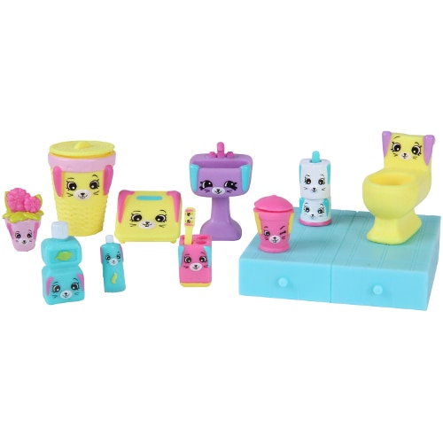 Set Moose de Joaca Kit-ul Decoratorului Bathing Bunny - Happy Places Seria1