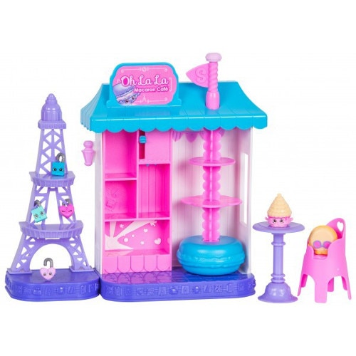 Set Moose de Joaca Happy Places Cafenea Macaron - Turnul Eiffel