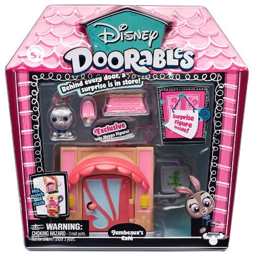 Mini Moose Set Doorables S1 cu 2 Figurine si Accesorii Jumbeauxs Cafe