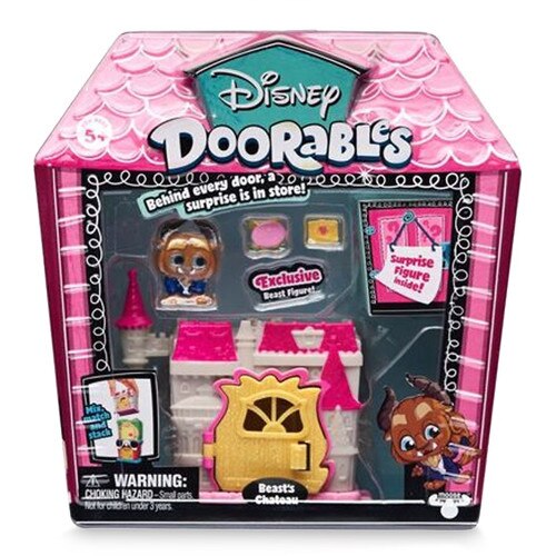 Mini Moose Set Doorables S1 cu 2 Figurine si Accesorii Beast Chateau