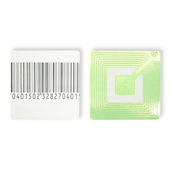 Etichete antifurt RF 40x40 mm, 1000 BUC / rola, autoadeziv, pretiparite cu coduri de bare false, compatibil cu porti antifurt RF Etichete antifurt RF 40x40 mm, 1000 BUC / rola, autoadeziv, pretiparite cu coduri de bare false, compatibil cu porti antifurt RF
