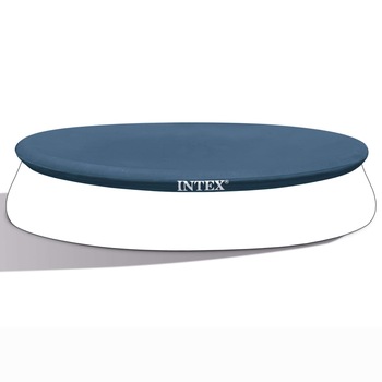 Prelata pentru piscina Intex, Polietilena, 457 cm, Albastru Prelata pentru piscina Intex, Polietilena, 457 cm, Albastru