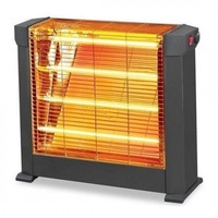 Radiator quartz JHT 8800, 2200 W, 4 tuburi quartz, 2 trepte putere, termostat reglabil