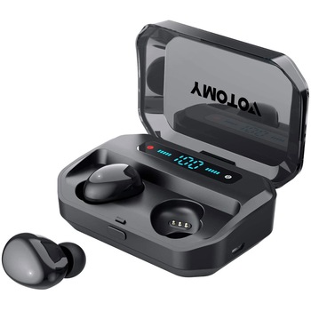 Casti Votomy V20, Bluetooth 5.0, bass puternic, sunet HI-FI 5D Stereo, waterproof IPX7, playtime 200H, banc de alimentare 3500mAh Casti Votomy V20, Bluetooth 5.0, bass puternic, sunet HI-FI 5D Stereo, waterproof IPX7, playtime 200H, banc de alimentare 3500mAh