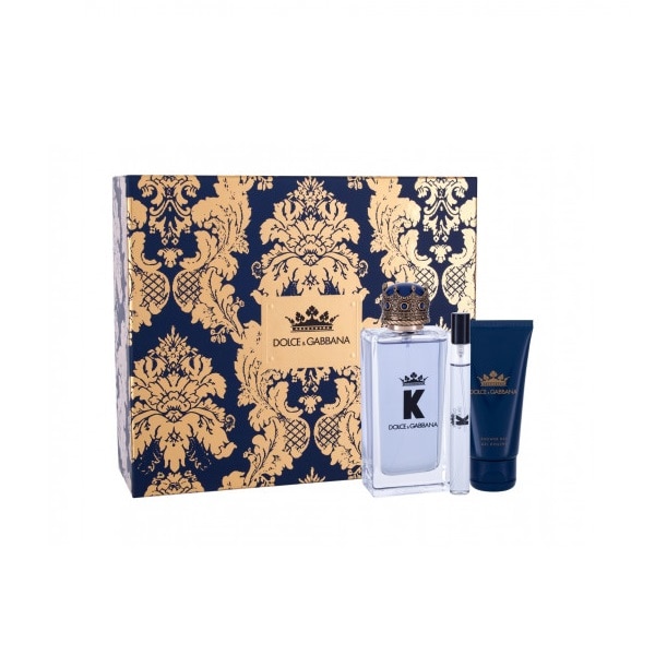 Set Apa de Toaleta Dolce & Gabbana K 100 ml + 50 ml Gel de dus + 10ml, Barbati