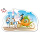 Set 2 puzzle Contur Castorland, Cenusareasa, 9, 15 piese