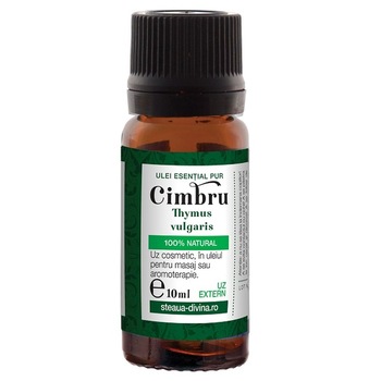 Ulei esential de cimbru, 10ml Ulei esential de cimbru, 10ml