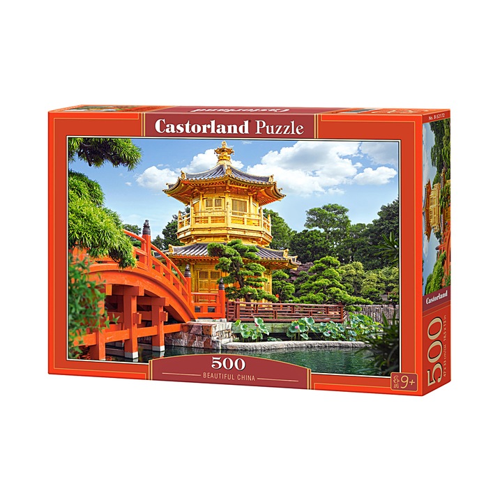 Castorland puzzle - Gyönyörű Kína, 500 darabos