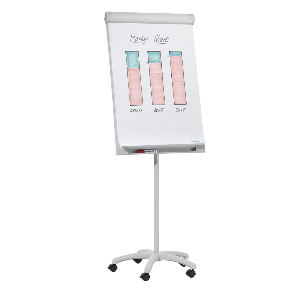 Flipchart mobil Eco, Franken, metal, 95 x 67 cm