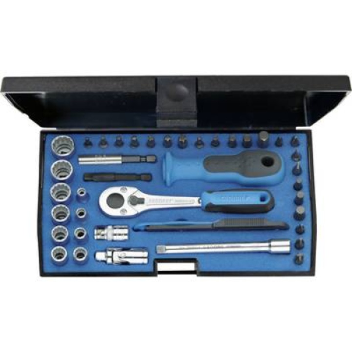 Dugókulcs készlet Metrikus 1/4 (6,3 mm) 40 részes Gedore 1815660 (1815660)