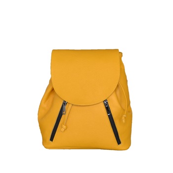 Rucsac dama,Zea,galben,30x16x32 Rucsac dama,Zea,galben,30x16x32