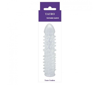 Cutie Prezervativ Tauro, Erotica, Stimulator, din Silicon cu Puncte in Relief, 1 buc Cutie Prezervativ Tauro, Erotica, Stimulator, din Silicon cu Puncte in Relief, 1 buc