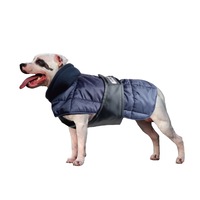Haina de iarna 75 cm ,Petas mov antracit/negru, caini talie mare 5 XL