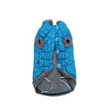 Geaca pentru catei, Croci, model Mixed Blue, 40 cm, C7374160 Geaca pentru catei, Croci, model Mixed Blue, 40 cm, C7374160