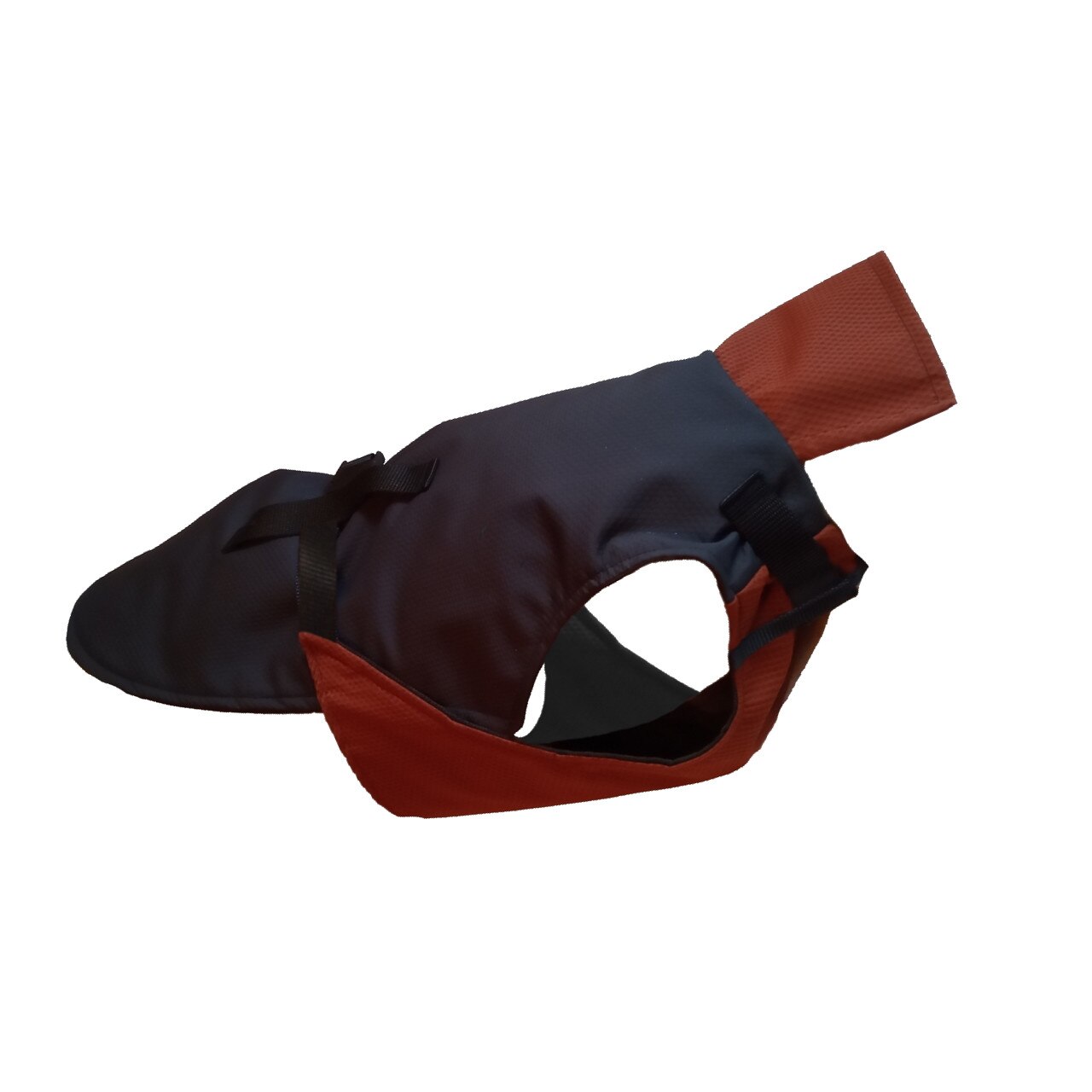 Haina impermeabila 85 cm negru/maron,Petas, caini talie mare 7 xl