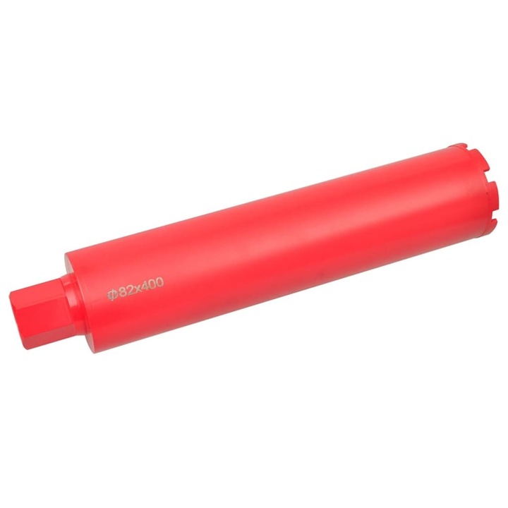 Varf burghiu cu carota diamantata gaurire uscata si umeda vidaXL, 82 mmx400 mm