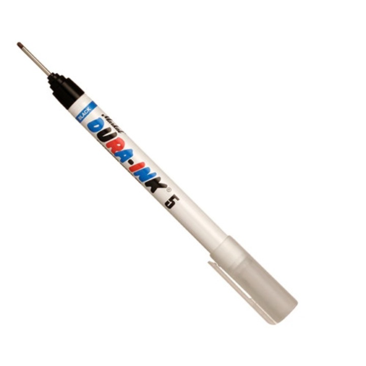 Mélyfurat jelölőtoll Dura-Ink® 5, Fekete – 1 mm