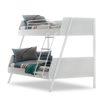 Pat etajat pentru copii, Colectia Romantica (90x 200-120x200 cm) Pat etajat pentru copii, Colectia Romantica (90x 200-120x200 cm)