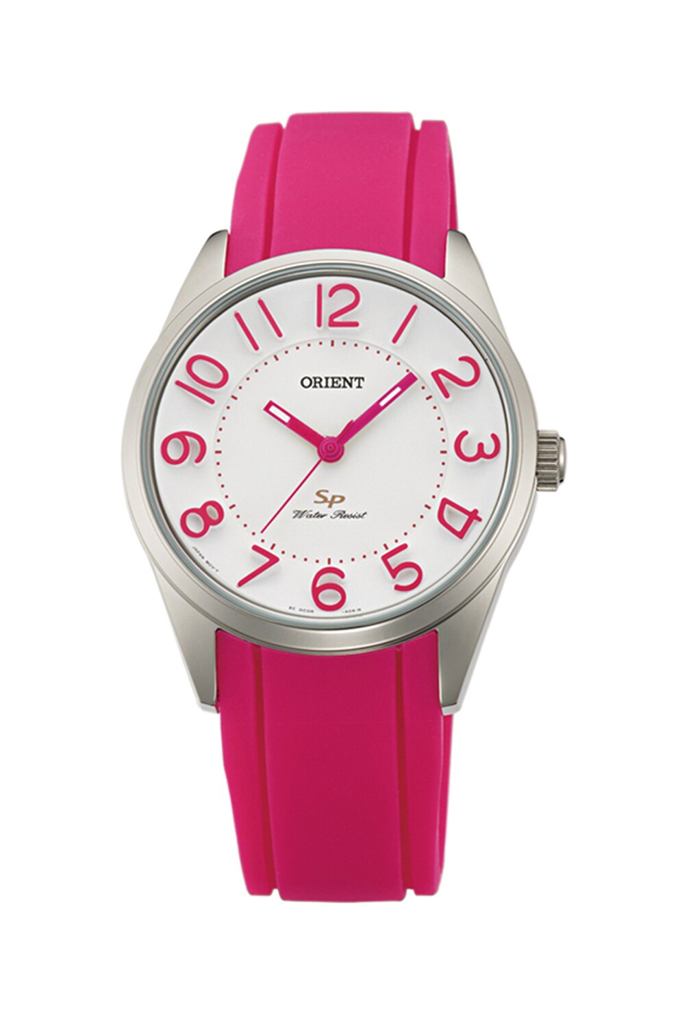 ORIENT, Ceas cu o curea de cauciuc, Fucsia