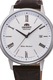 ORIENT, Автоматичен часовник с кожена каишка с шагрен, Тъмнокафяв