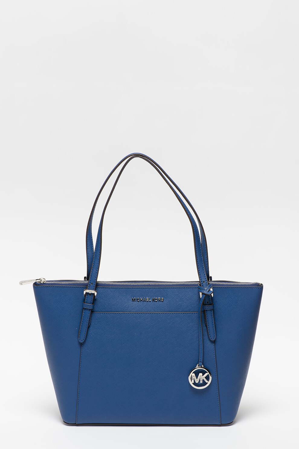 Michael Kors, Geanta shopper din piele cu accesoriu logo detasabil Ciara, Indigo