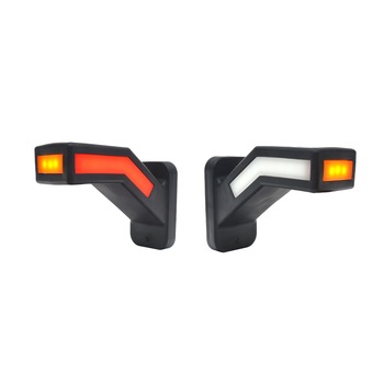 Set 2X Lampi Gabarit, Stanga si Dreapta, LED, Neon Efect, 3 Functii, 12-24V, 14.6cm Set 2X Lampi Gabarit, Stanga si Dreapta, LED, Neon Efect, 3 Functii, 12-24V, 14.6cm