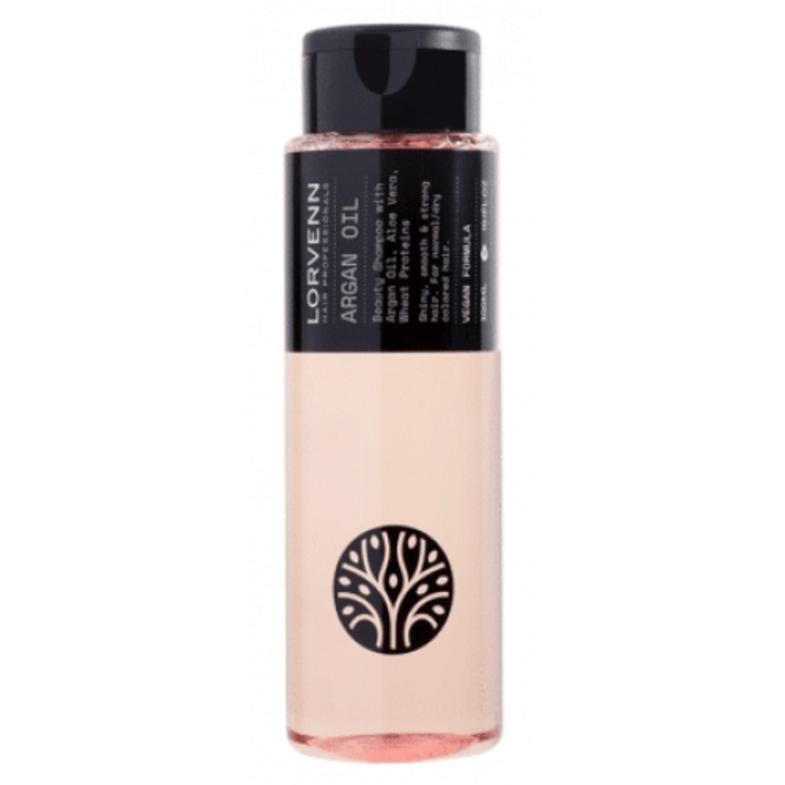 Sampon pentru par normal uscat Lorvenn Argan Oil Beauty 300 ml