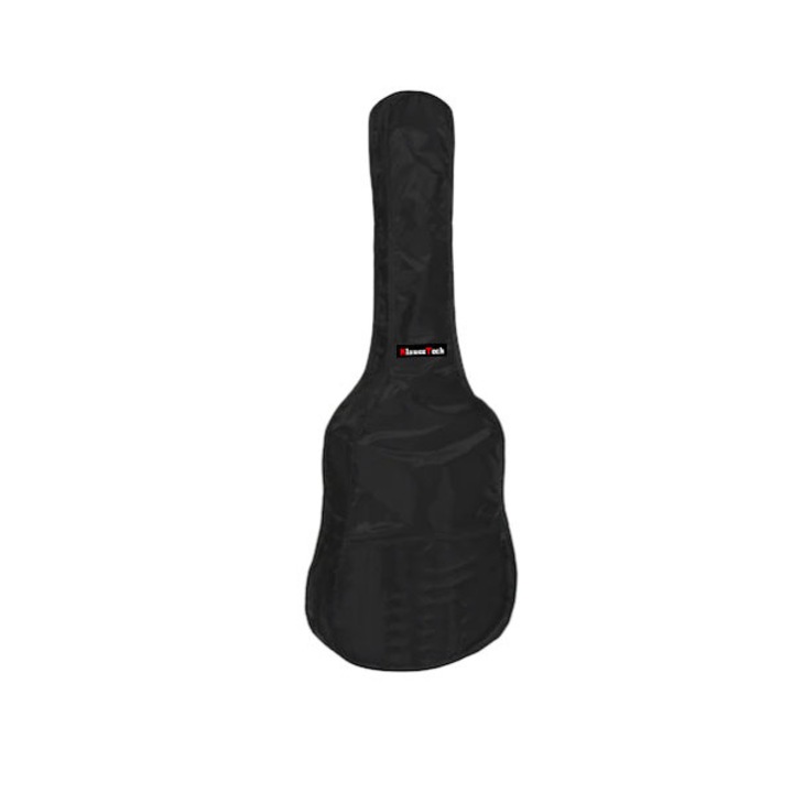 KlaussTech professzionális gitártok, Elülső zseb, Nylon vízálló anyag, Mérete 97 cm, Hordszíj, Szín Fekete