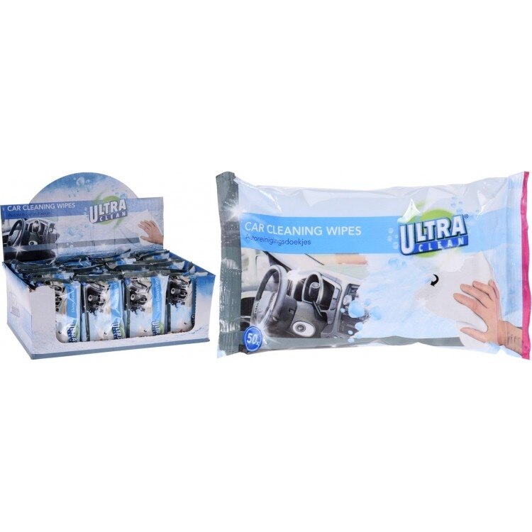 Set Servetele auto, 50buc, 19 x 15 cm