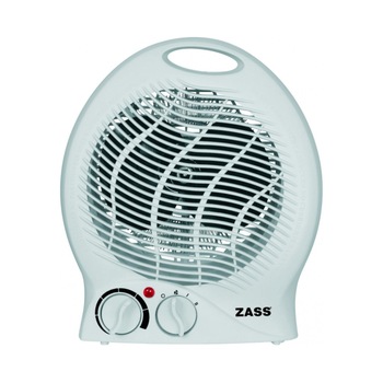 Aeroterma electrica Zass ZFH 03, 2 trepte, 2 kW, 135 x 165 x 220 mm, termostat reglabil, functie ventilatie Aeroterma electrica Zass ZFH 03, 2 trepte, 2 kW, 135 x 165 x 220 mm, termostat reglabil, functie ventilatie