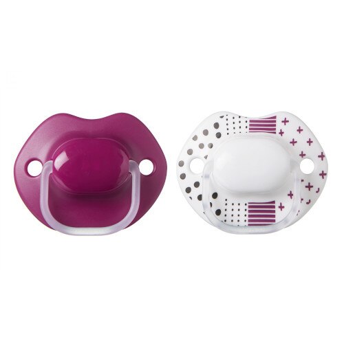 Set Tommee Tippee Suzete Otodontice Urban Fetite 6-18 Luni , 2 Buc