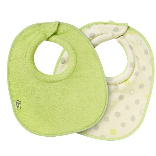 Set Tommee Tippee 2 Bavete Dribble Catcher 4 luni+ Verde